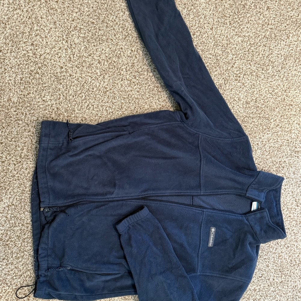 Columbia Deep Blue Fleece Jacket